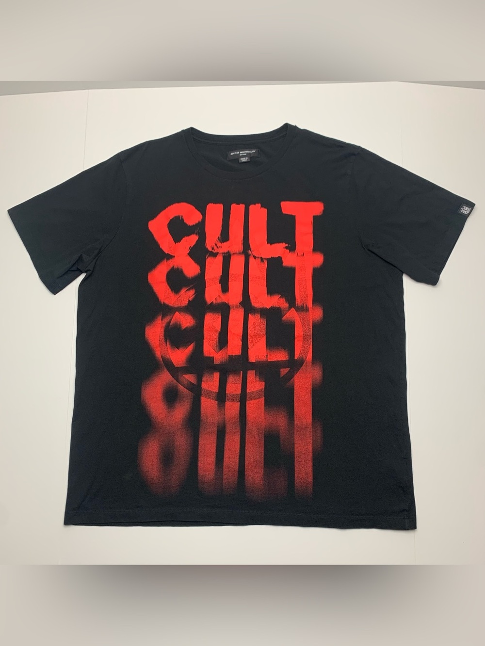 Cult of individuality T-Shirt Shimuchan Graphic Black Red Tee Mens Size XL